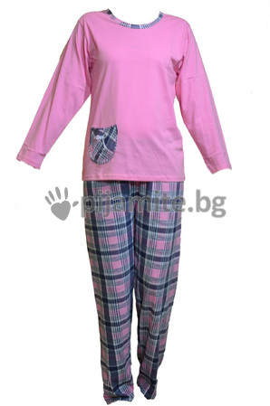 Дамски пижами Пижами дълъг ръкав Дамска пижама - дълъг ръкав 11114  